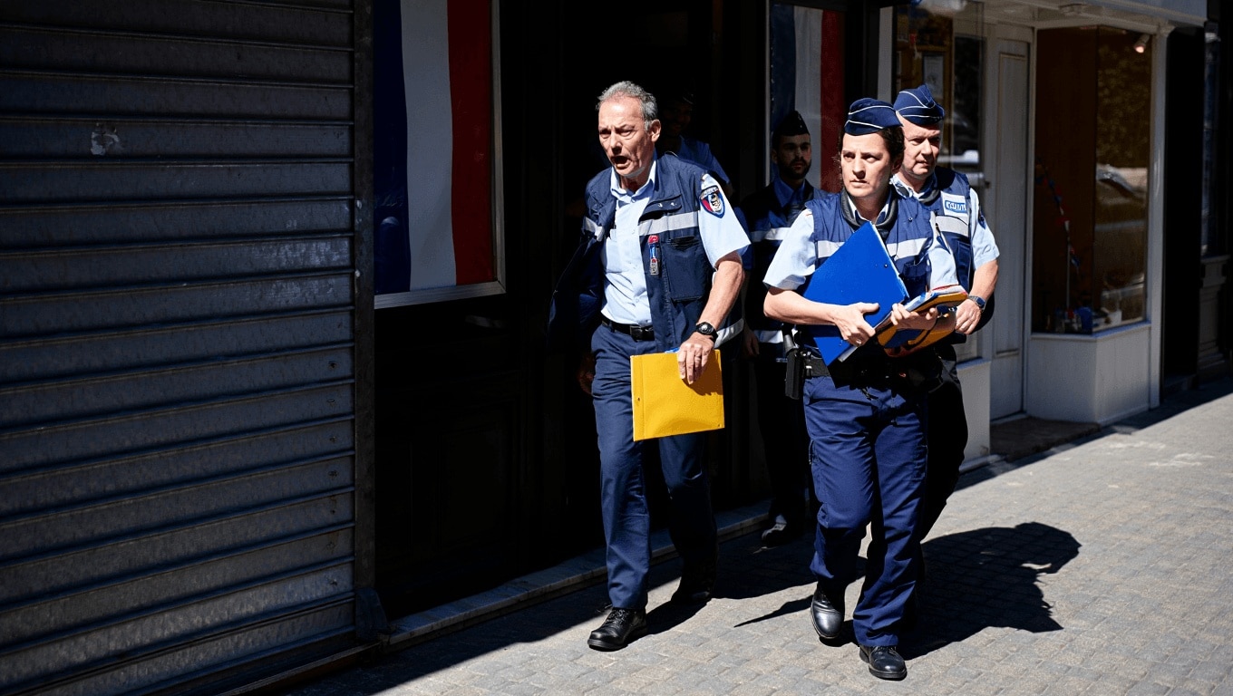 Une du journal La Tribune
